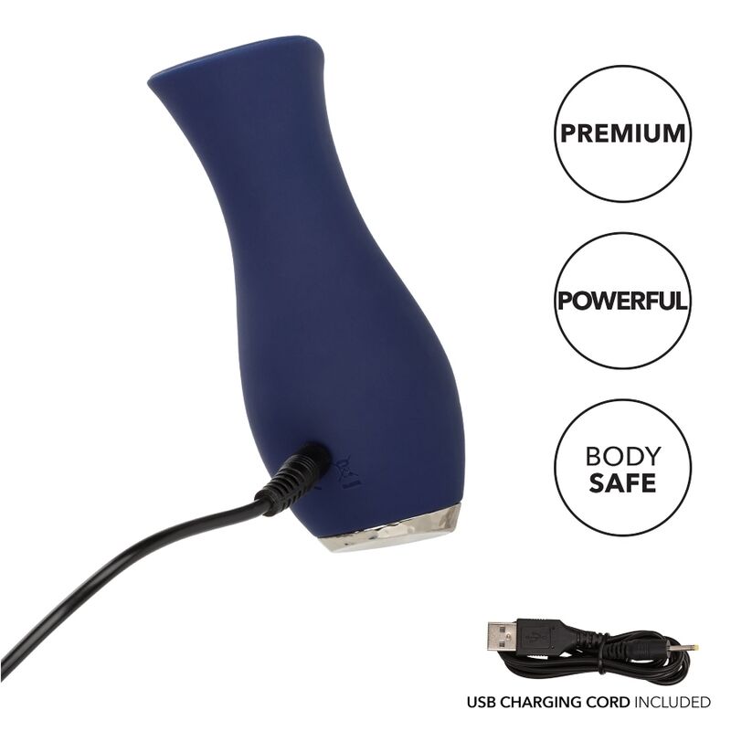 CALEXOTICS - CHIC TULPE MASSAGER BLAU – Bild 4