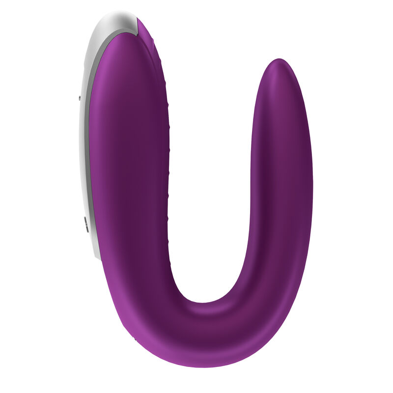SATISFYER - DOUBLE FUN PARTNER VIBRATOR LILA - Image 6