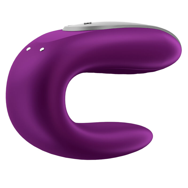 SATISFYER - DOUBLE FUN PARTNER VIBRATOR LILA - Image 4