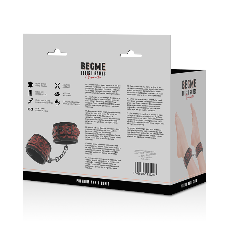 BEGME - RED EDITION PREMIUM KNÖCHELSTZE MIT NEOPRENFUTTER – Bild 10