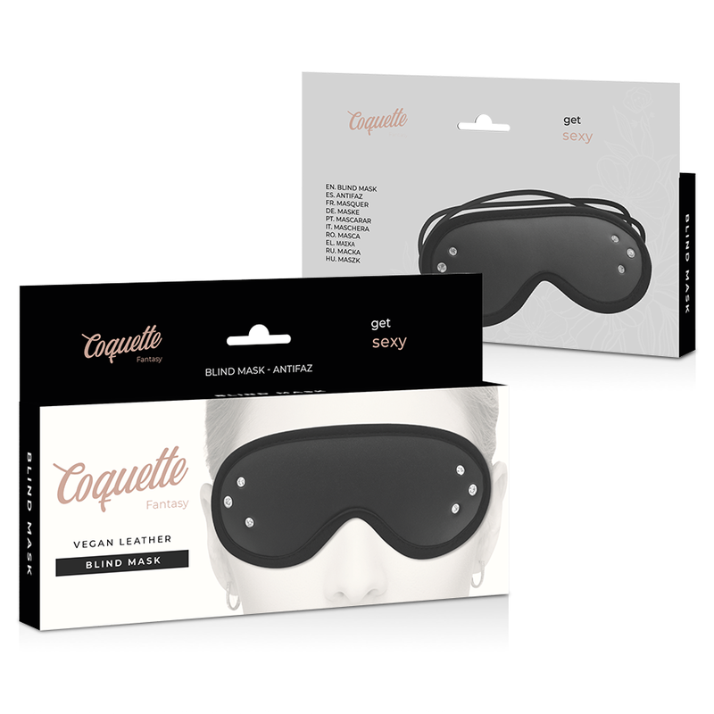 COQUETTE CHIC DESIRE - FANTASY VEGANE LEDERMASKE MIT NEOPRENFUTTER – Bild 6
