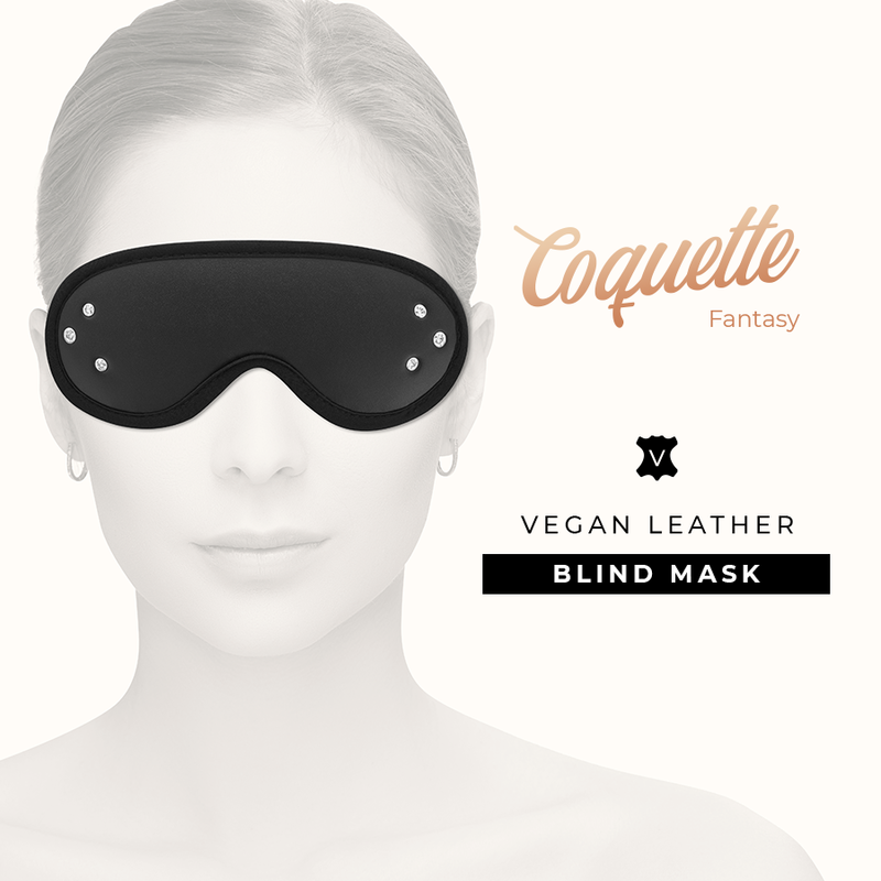 COQUETTE CHIC DESIRE - FANTASY VEGANE LEDERMASKE MIT NEOPRENFUTTER – Bild 3