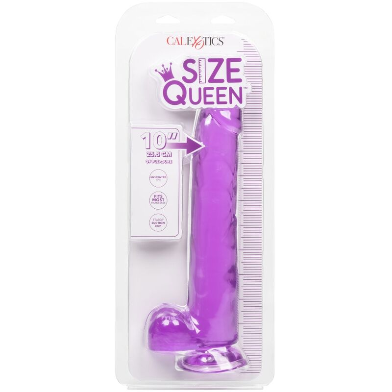 CALEXOTICS - SIZE QUEEN DILDO LILA 25.5 CM – Bild 5