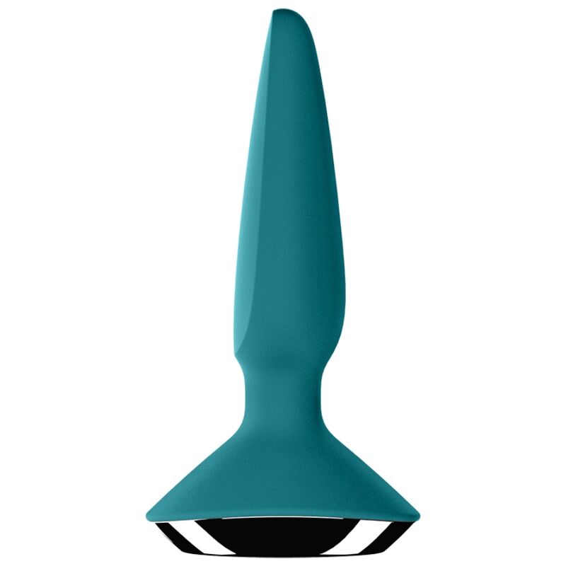 SATISFYER - PLUG ILICIOUS 1 PLUG VIBRATOR GRÜN – Bild 5