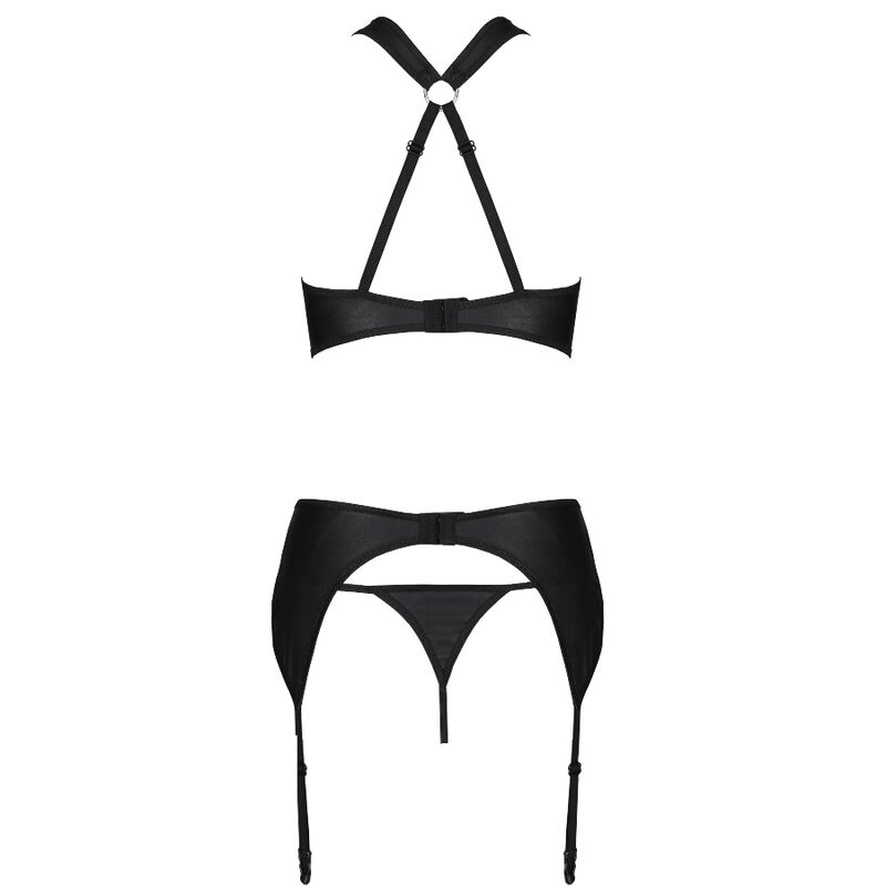 PASSION - AMANDA SET CUERO ECOLOGICO S/M – Bild 4
