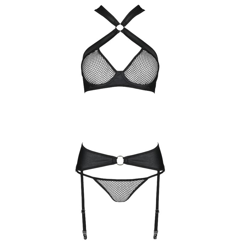 PASSION - AMANDA SET CUERO ECOLOGICO S/M – Bild 5