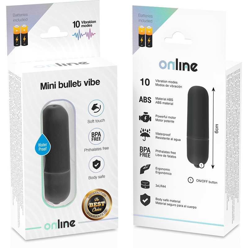 ONLINE - SCHWARZE MINI-VIBRATIONSKUGEL – Bild 3
