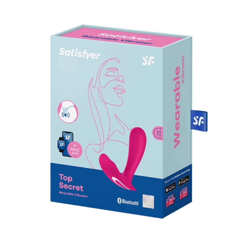 SATISFYER - TOP SECRET VIBRATOR ROSA – Bild 4