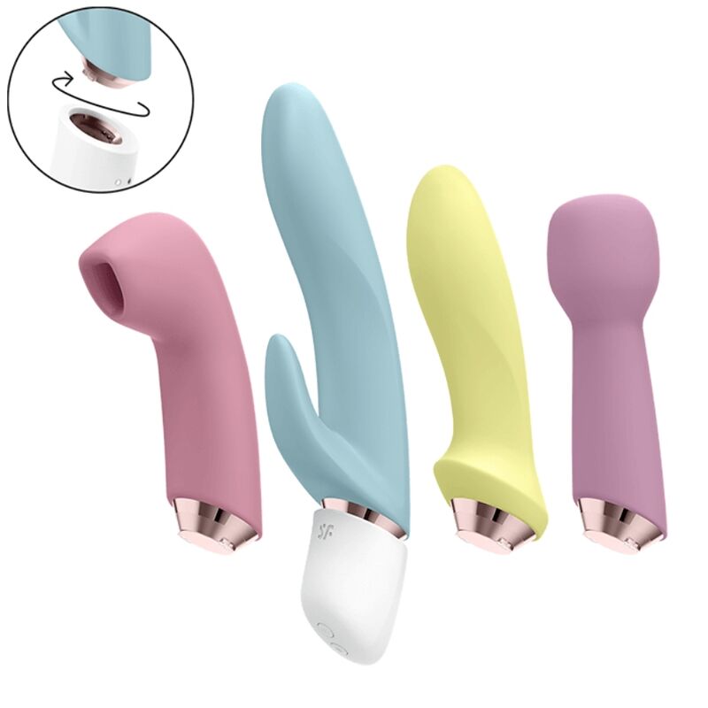 SATISFYER - MARVELOUS FOUR VIBRATOR UND LUFTPULSSET – Bild 3