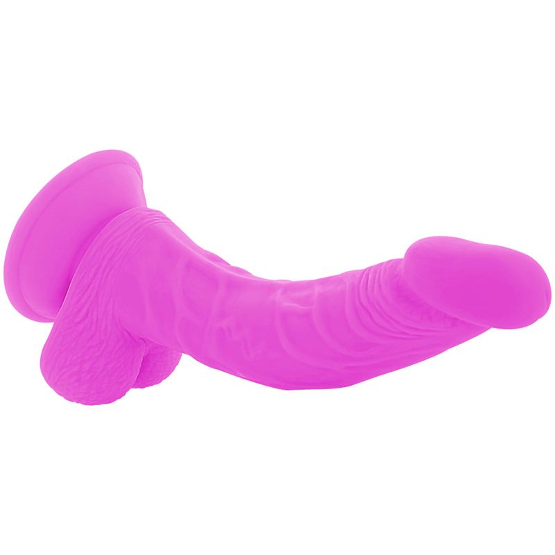 DIVERSIA - FLEXIBLER VIBRIERENDER DILDO LILA 21.5 CM -O- 4.5 CM – Bild 3