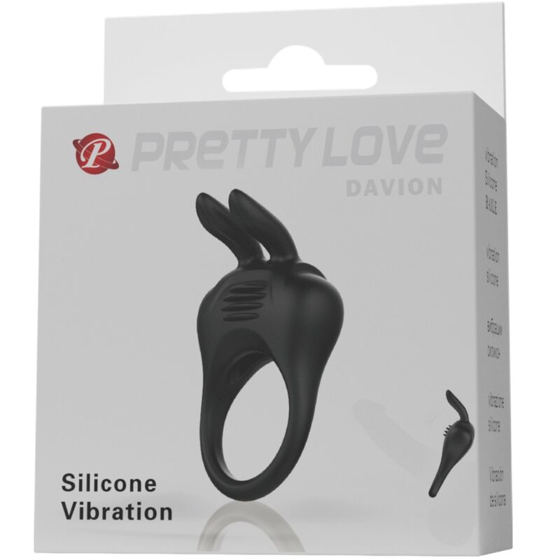 PRETTY LOVE - DAVION RABBIT VIBRATORRING – Bild 4