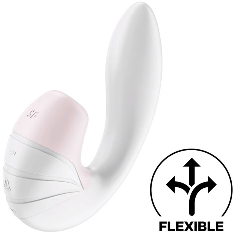 SATISFYER SUNRAY STIMULATOR & VIBRATION - WEISS