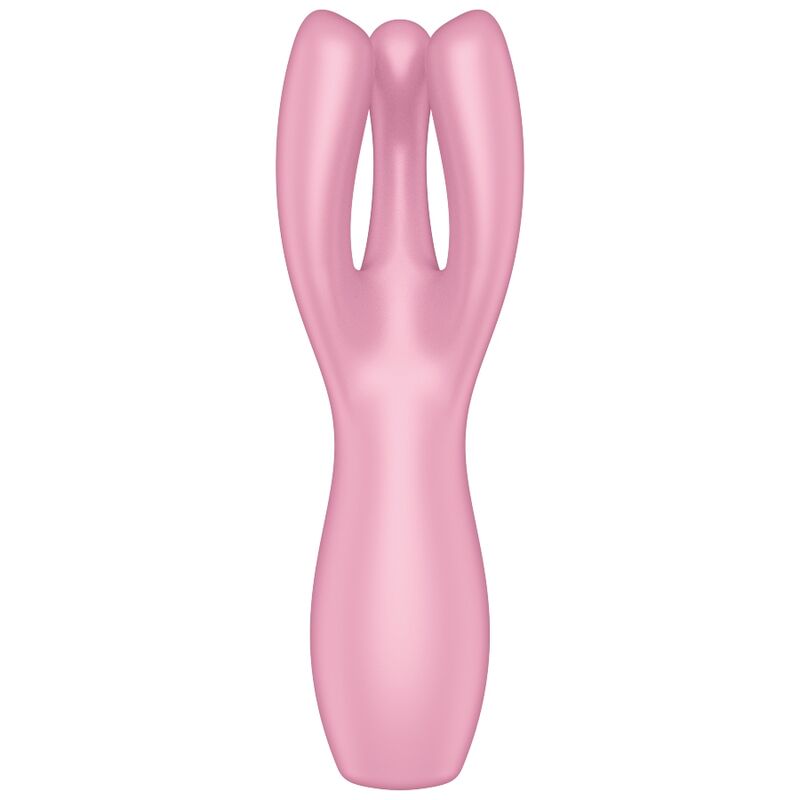 SATISFYER THREESOME 3 VIBRATOR - ROSA