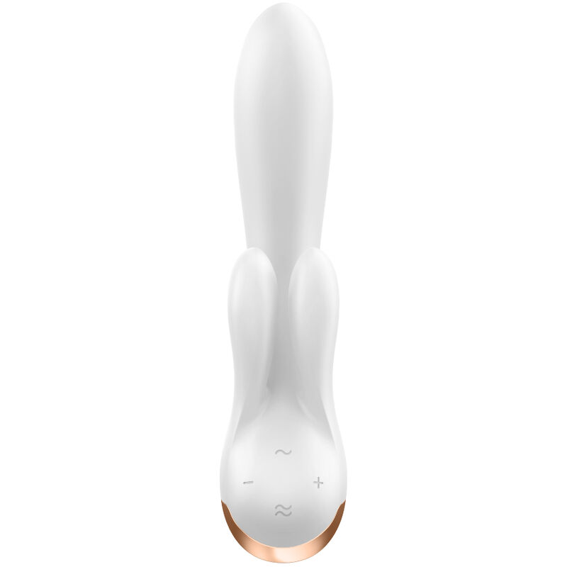 SATISFYER DOUBLE FLEX VIBRATOR APP - WHITE – Bild 4