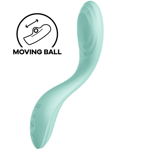 SATISFYER RRROLLING PLEASURE G-PUNKT VIBRATOR - GRÜN