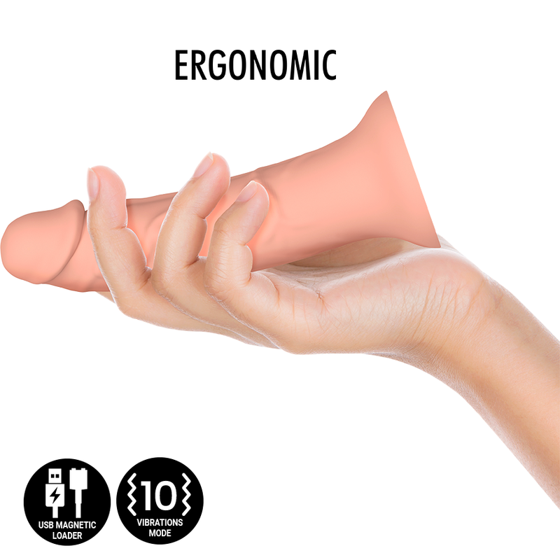 MYTHOLOGY - ASHER ORIGINAL DILDO S - VIBRATOR KOMPATIBEL MIT WATCHME WIRELESS TECHNOLOGY – Bild 3
