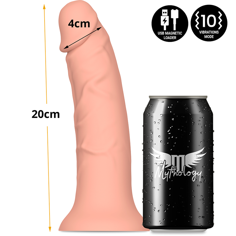 MYTHOLOGY - ASHER ORIGINAL DILDO M - VIBRATOR KOMPATIBEL MIT WATCHME WIRELESS TECHNOLOGY – Bild 5
