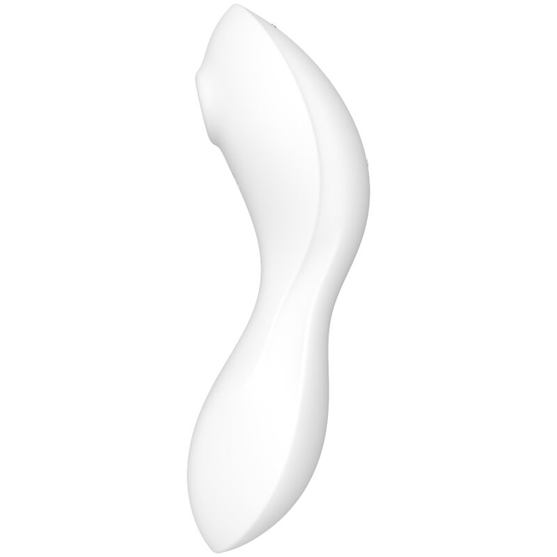 SATISFYER CURVY TRINITY 5 AIR PULSE STIMULATOR & VIBRATOR APP - WHITE – Bild 4
