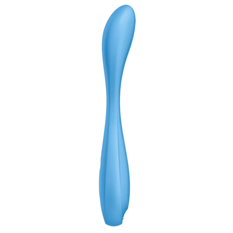 SATISFYER - G-SPOT FLEX 4+ MULTI VIBRATOR APP BLAU – Bild 4
