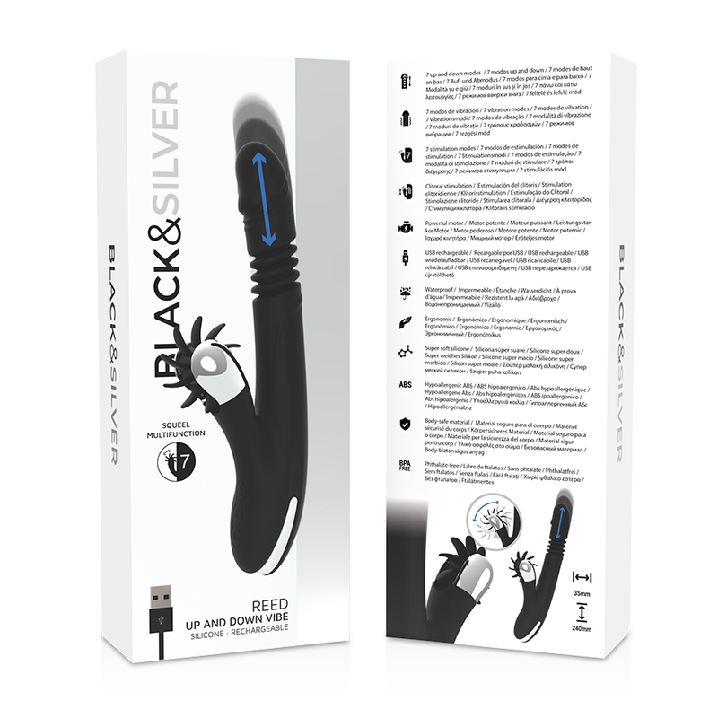 BLACK&SILVER - BUNNY REED UP & DOWN VIBE – Bild 3
