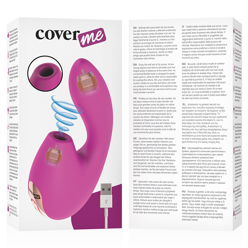 COVERME – Klitoris-Sauger & leistungsstarker G-Punkt-Rush-Vibrator – Bild 6