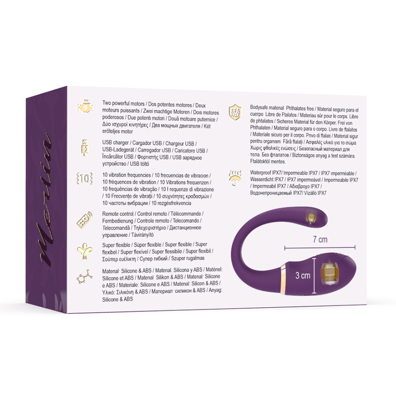 TREASURE - MERLIN DOUBLE COUPLE VIBRATOR FERNBEDIENUNG – Bild 8