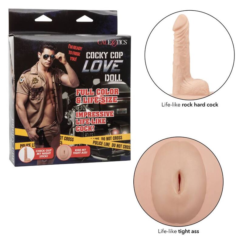 CALEXOTICS - COCKY COP LIEBESPUPPE – Bild 3