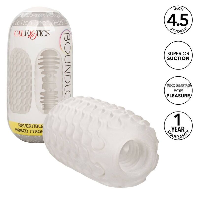 CALEXOTICS - REVERSIBLE RIBBED STROKER – Bild 9