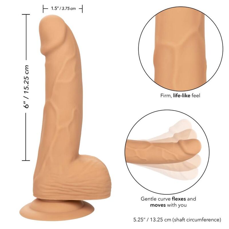 CALEXOTICS - SILIKON-NIETEN 15.24 CM HAUT – Bild 10