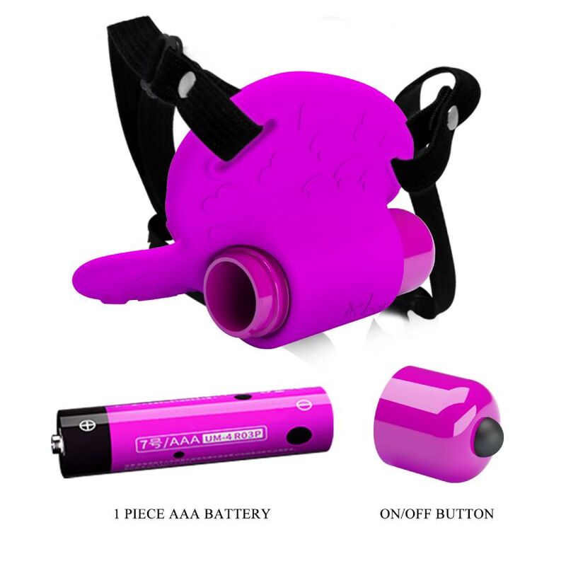 PRETTY LOVE - HEARTBEAT CLITORIS MASSAGER 10 VIBRATIONSMODI LILA – Bild 4