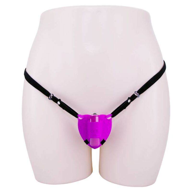 PRETTY LOVE - HEARTBEAT CLITORIS MASSAGER 10 VIBRATIONSMODI LILA – Bild 5