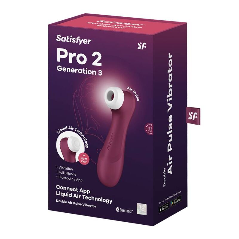 SATISFYER PRO 2 GENERACIÓN 3 - WINE RED – Bild 6