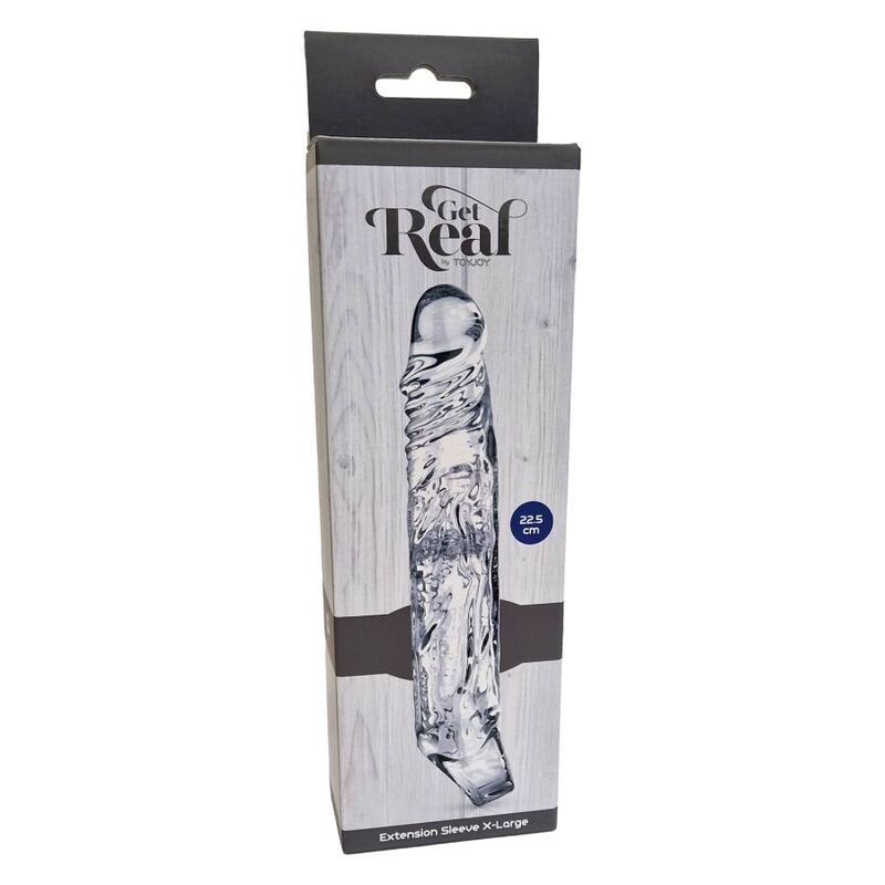 GET REAL - EXTENSIÓN EXTRALARGO 22,5 CM TRANSPARENTE – Bild 3