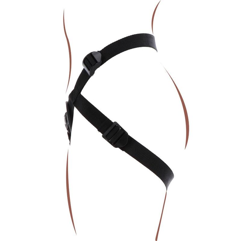 GET REAL - STRAP-ON-SPITZENGESCHIRR LILA – Bild 5