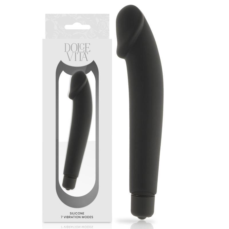 DOLCE VITA - REALISTIC BLACK SILICONE – Bild 4