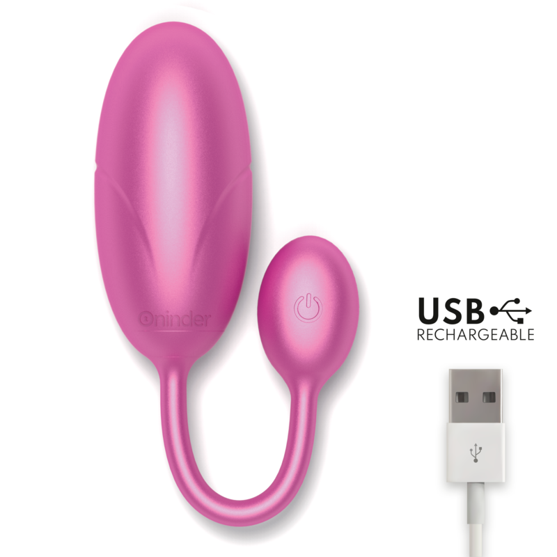 ONINDER™ - TOKYO VIBRIERENDES EI ROSA 7,5 X 3,2 CM KOSTENLOSE APP – Bild 6