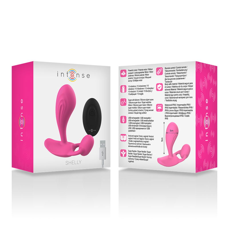INTENSE - SHELLY PLUG ANAL FERNBEDIENUNG ROSA – Bild 4