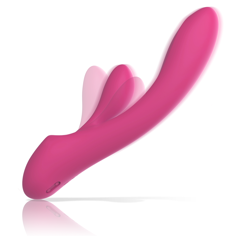 INTENSE - LUIGI RABBIT VIBRATOR ROSA FLÜSSIGES SILIKON – Bild 4