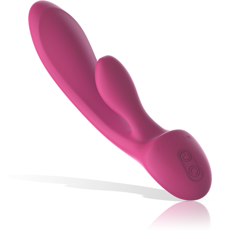 INTENSE - LUIGI RABBIT VIBRATOR ROSA FLÜSSIGES SILIKON – Bild 6
