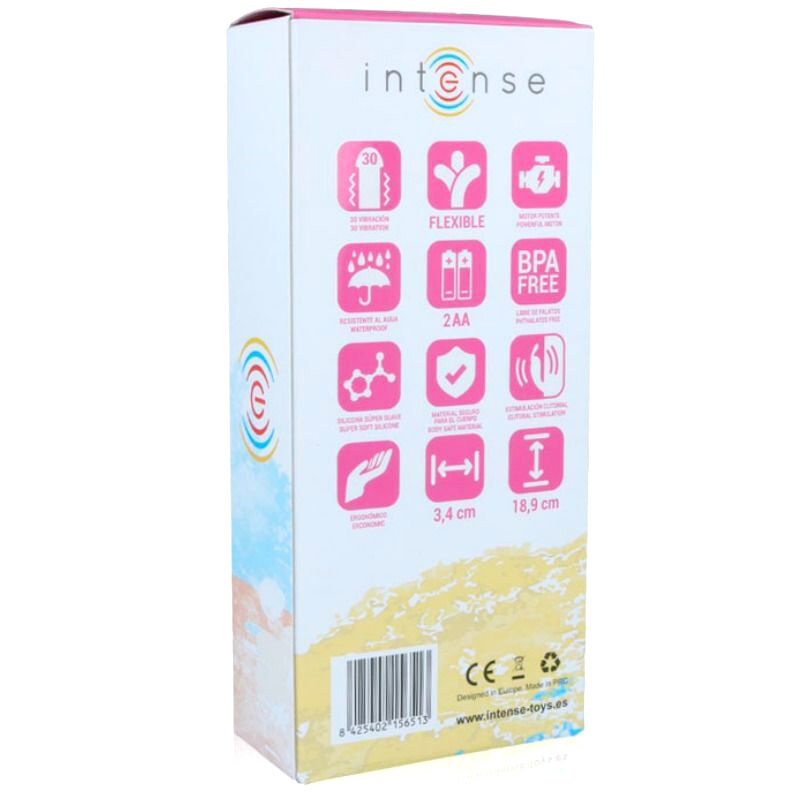 INTENSE - HILARI ROSA LUXE-VIBRATOR AUS SILIKON – Bild 3