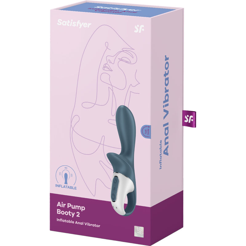 SATISFYER - LUFTPUMPE BOOTY 2 DUNKELGRAU - Image 6