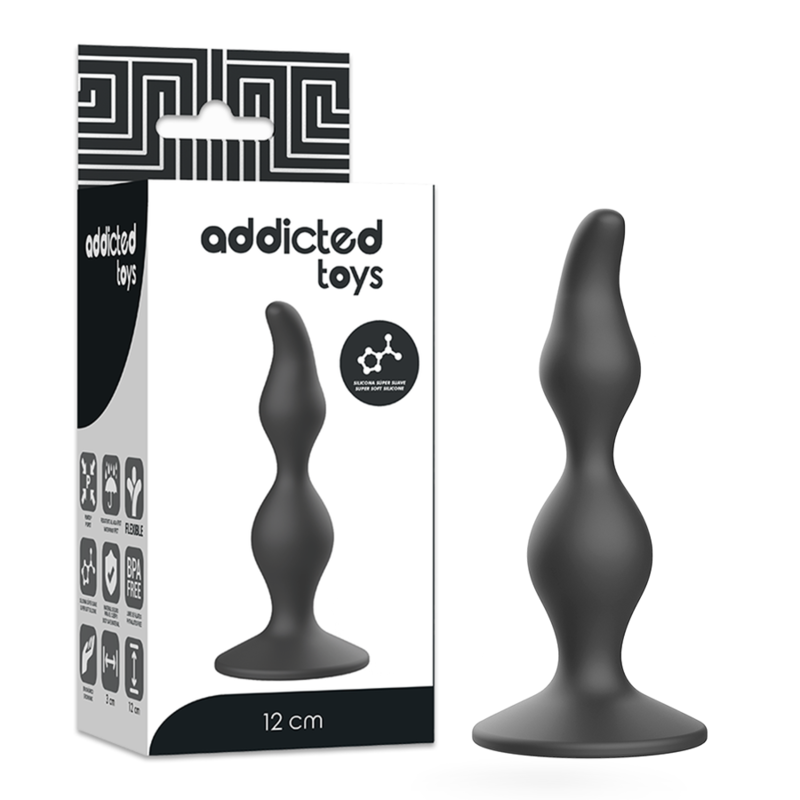 ADDICTED TOYS - ANAL SEXUELLER STECKER 12 CM SCHWARZ – Bild 6