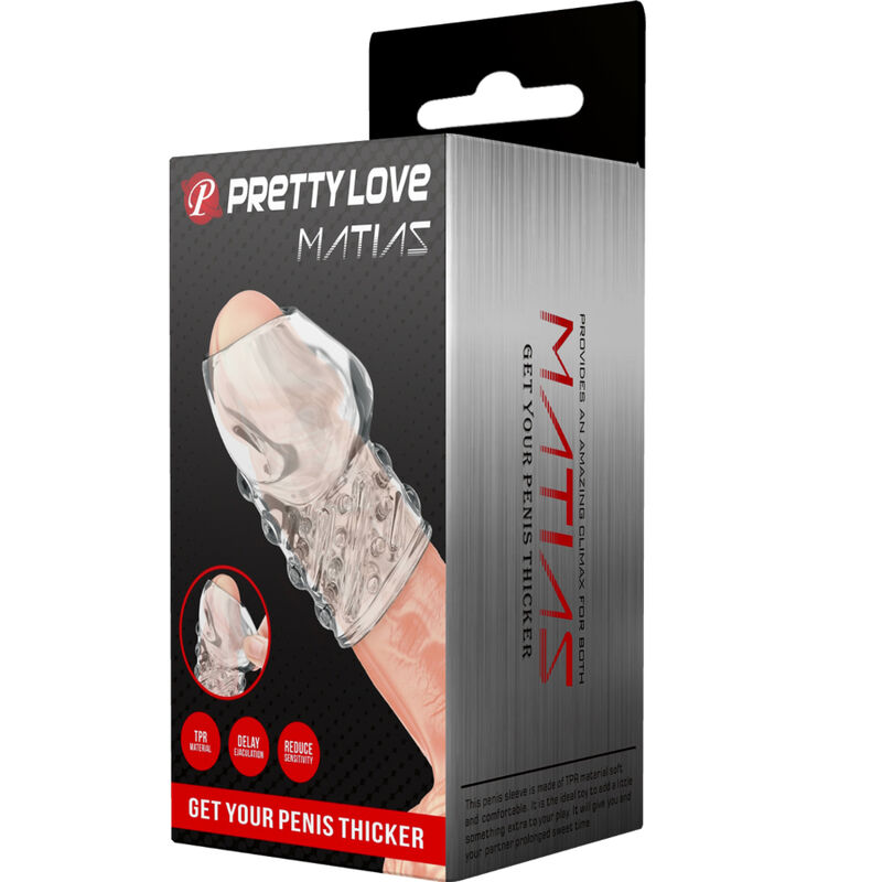 PRETTY LOVE - MATIAS TRANSPARENTER PENISVERDICKER – Bild 7