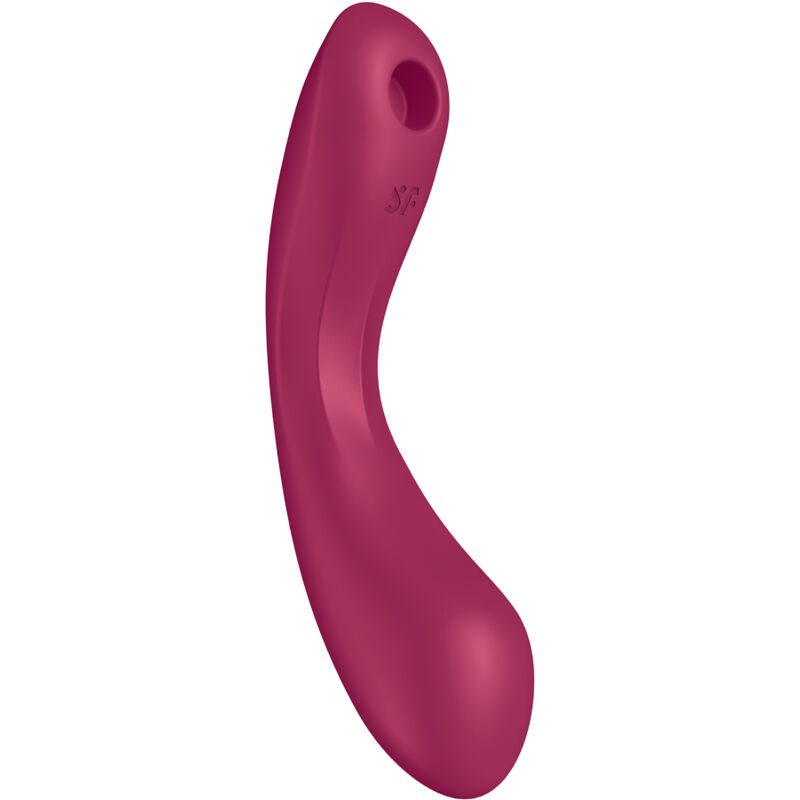 SATISFYER - CURVE TRINITY 1 AIR PULSE VIBRATION RED – Bild 3