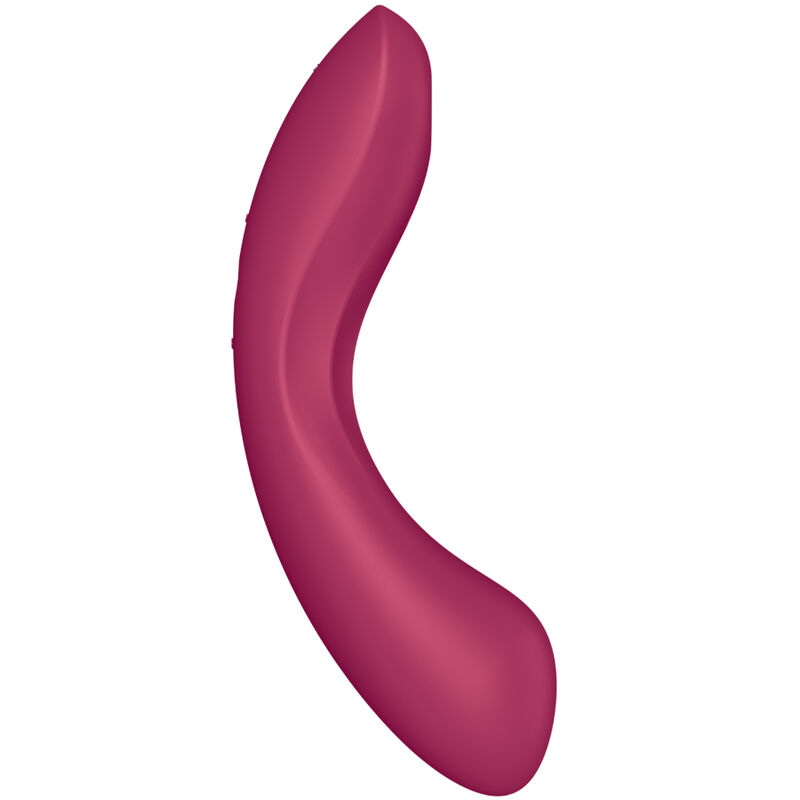 SATISFYER - CURVE TRINITY 1 AIR PULSE VIBRATION RED – Bild 6