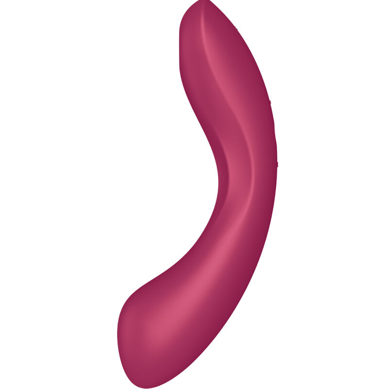 SATISFYER - CURVE TRINITY 1 AIR PULSE VIBRATION RED – Bild 9