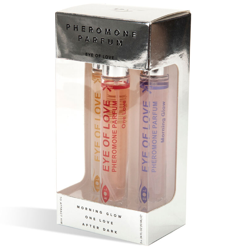 EYE OF LOVE - EOL PHR PARFUM 10 ML SET/3 - MORNING GLOW, ONE LOVE, AFTER DARK – Bild 3