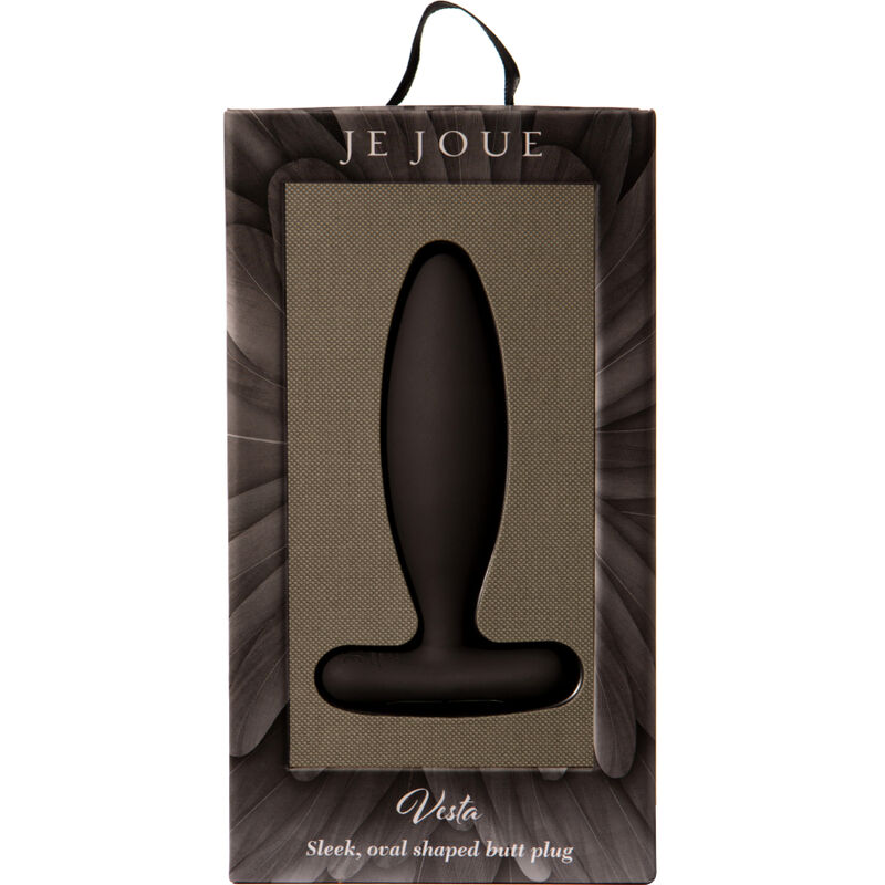 JE JOUE - VESTA ANAL PLUG VIBRATOR SCHWARZ – Bild 5