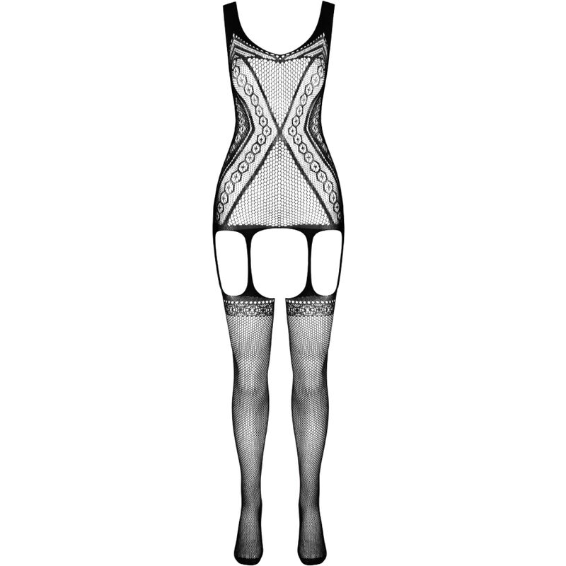 PASSION - ECO COLLECTION BODYSTOCKING ECO BS007 NEGRO – Bild 4