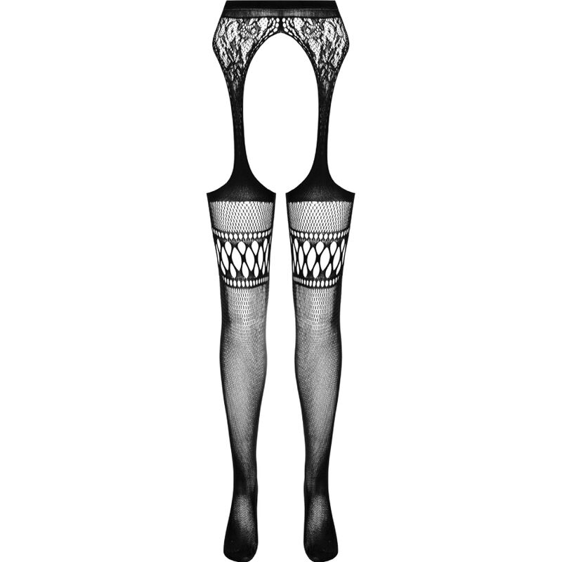 PASSION - S026 MEDIAS CON LIGUERO NEGRO TALLA ÚNICA – Bild 5